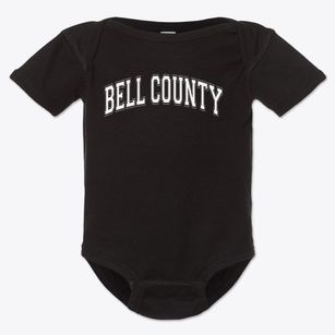 Bell County Homeschool Varsity Arch Baby Onesie