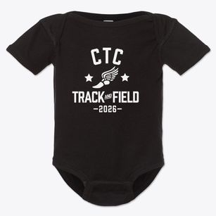 Career & Technology Center Track and Field Baby Onesie