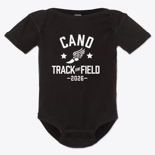Dr. Cano Freshmen Academy Track and Field Baby Onesie