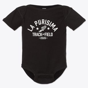 La Purisima Parish Track and Field Baby Onesie