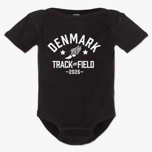 Denmark Elementary School Track and Field Baby Onesie