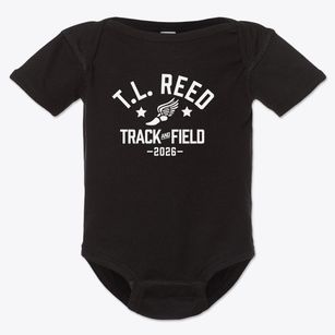 T.l. Reed School Track and Field Baby Onesie