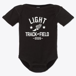 Light Of The Valley Christian School Track and Field Baby Onesie