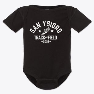 San Ysidro High School Track and Field Baby Onesie
