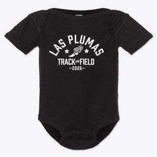 Las Plumas High School Track and Field Baby Onesie
