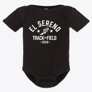 El Sereno Elementary School Track and Field Baby Onesie