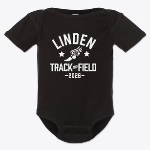 Linden High School Track and Field Baby Onesie
