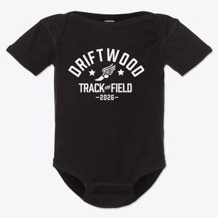 Driftwood Middle School Track and Field Baby Onesie