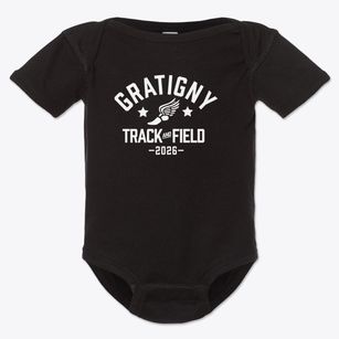 Gratigny Elementary School Track and Field Baby Onesie