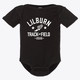 Lilburn Middle School Track and Field Baby Onesie