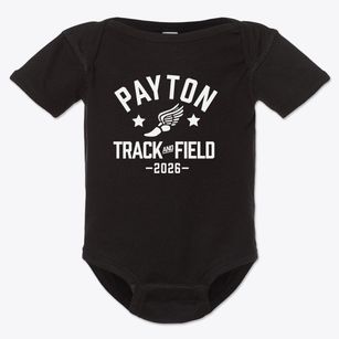 Walter Payton College Prep Track and Field Baby Onesie