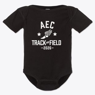 Aspira Early College High School Track and Field Baby Onesie