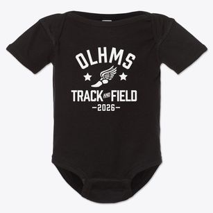 Oak Lawn-hometown Middle School Track and Field Baby Onesie