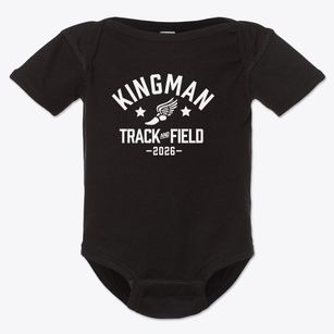 Kingman Academy Of Learning Track and Field Baby Onesie
