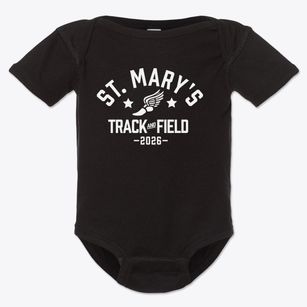 Saint Mary's High School Track and Field Baby Onesie