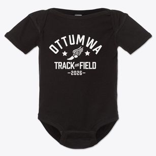 Ottumwa High School Track and Field Baby Onesie
