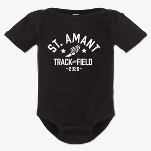 St. Amant High School Track and Field Baby Onesie