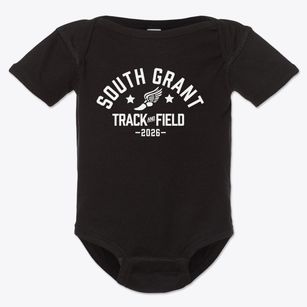 South Grant Elementary School Track and Field Baby Onesie