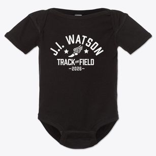 J.i. Watson Middle School Track and Field Baby Onesie