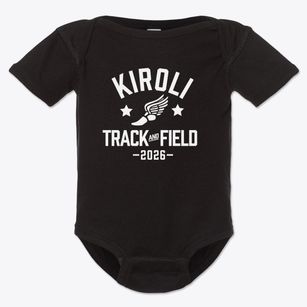 Kiroli Elementary School Track and Field Baby Onesie