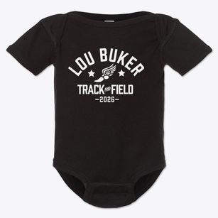 Lou Buker Junior High School Track and Field Baby Onesie