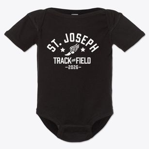 St. Joseph Central High School Track and Field Baby Onesie