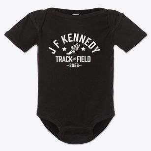 J F Kennedy Middle School Track and Field Baby Onesie