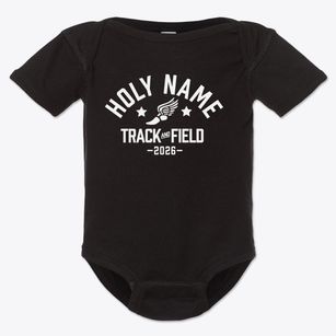 Holy Name Parish Track and Field Baby Onesie
