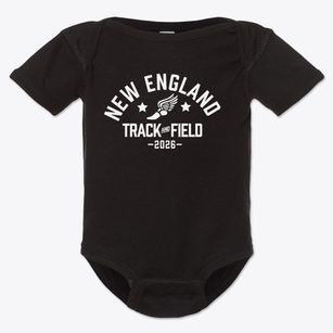 New England Hebrew Academy Track and Field Baby Onesie