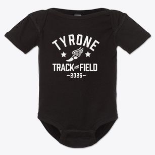 Tyrone Elementary School Track and Field Baby Onesie