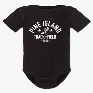 Pine Island High School Track and Field Baby Onesie