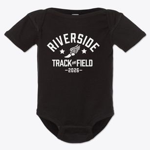 Riverside High School Track and Field Baby Onesie