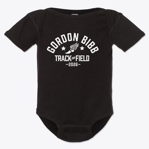 Gordon Bibb Elementary School Track and Field Baby Onesie