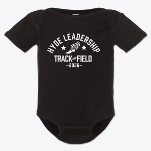 Hyde Leadership Track and Field Baby Onesie