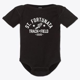 Saint Fortunata School Track and Field Baby Onesie