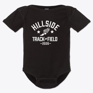 Hillside Grade School Track and Field Baby Onesie
