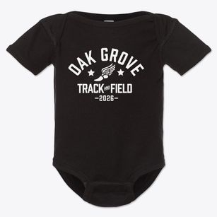 Oak Grove Elementary School Track and Field Baby Onesie