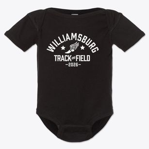Williamsburg High School Track and Field Baby Onesie