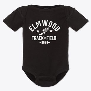Elmwood Alternative Center Track and Field Baby Onesie