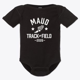 Maud High School Track and Field Baby Onesie