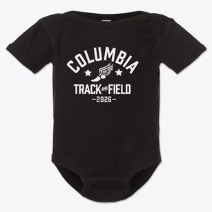 Columbia Elementary School Track and Field Baby Onesie