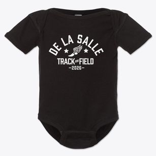 De La Salle Elementary School Track and Field Baby Onesie