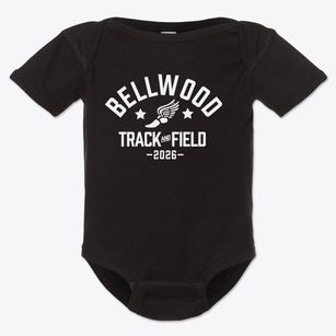 Bellwood Academy Track and Field Baby Onesie