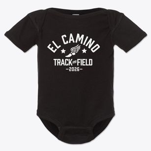El Camino High School Track and Field Baby Onesie