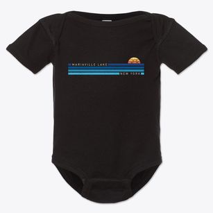 Mariaville Lake New York Water View Baby Onesie