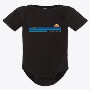 Monroe Connecticut Water View Baby Onesie