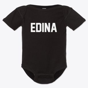 Edina Minnesota Classic Block Baby Onesie