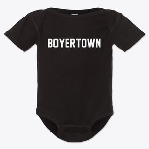 Boyertown Pennsylvania Classic Block Baby Onesie