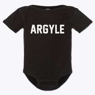 Argyle New York Classic Block Baby Onesie