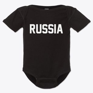 Russia New York Classic Block Baby Onesie
